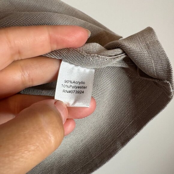 Ming Wang grey sleeveless sweater tank - Picture 4 of 5